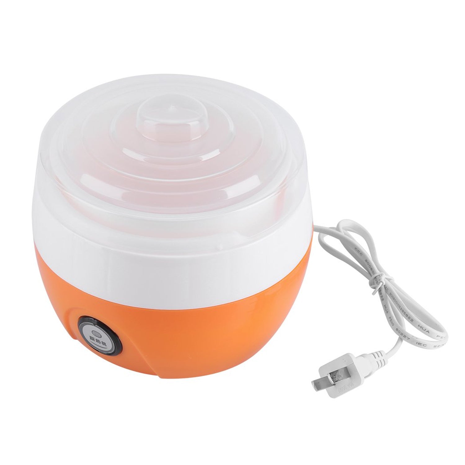 Detailed view of the automatic yogurt maker. Detailed view of the automatic yogurt maker.